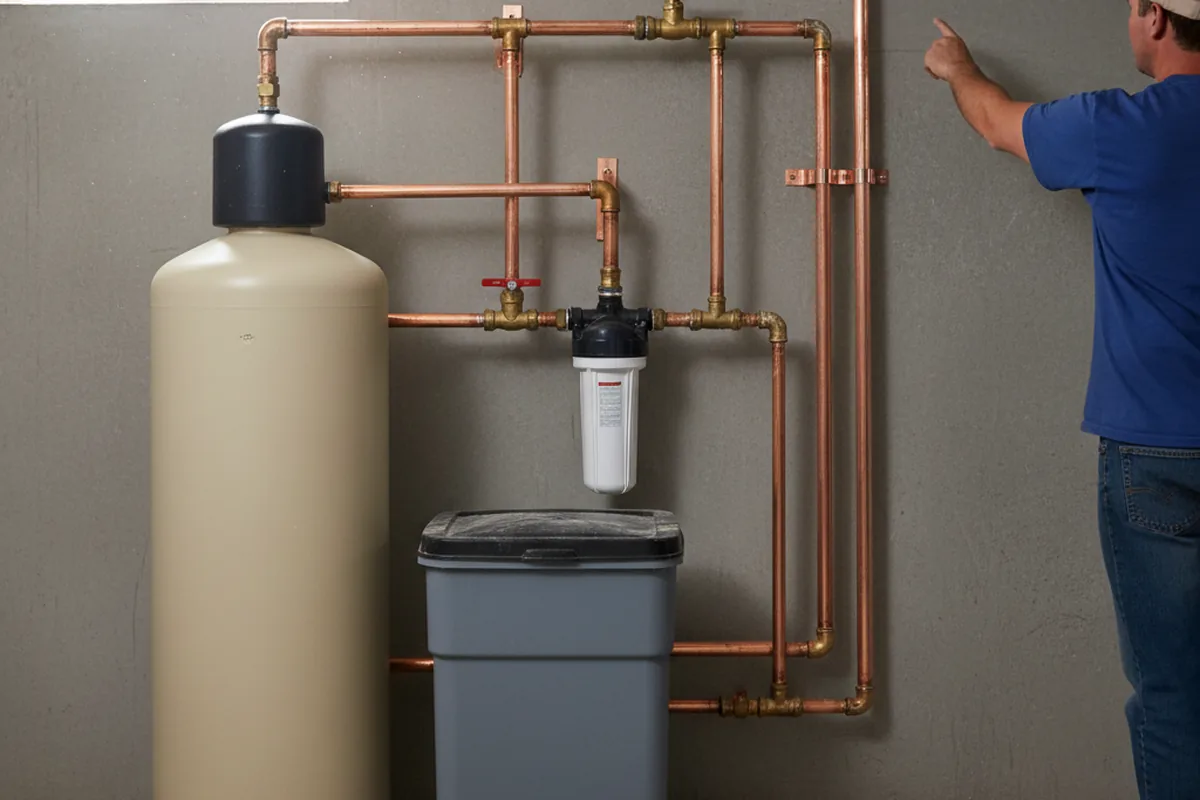 Whole-house water treatment system installed in Garden Grove